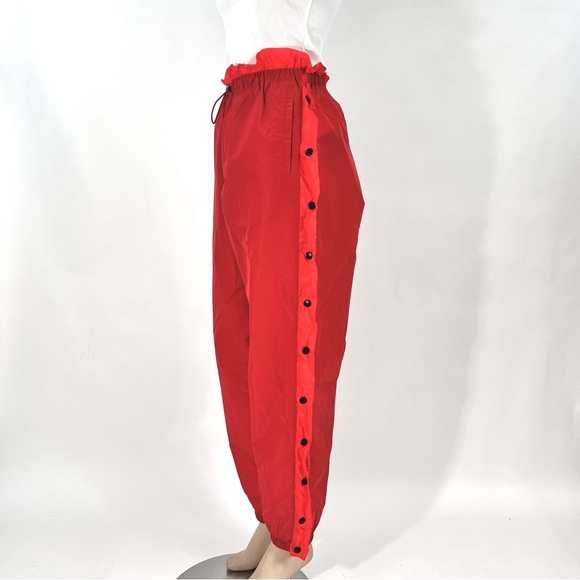 NWT $782 Ben Taverniti Unravel Project Red Windbreaker Track Pants XS - Picture 4 of 10